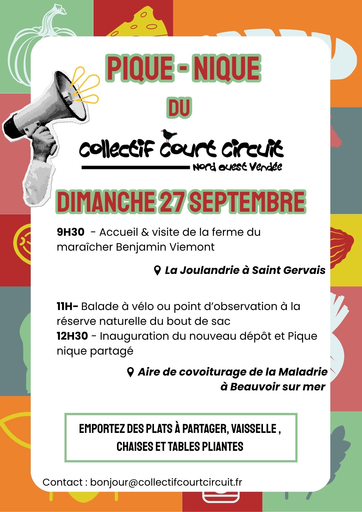 Pique Nique du Collectif le 27 Septembre 2026